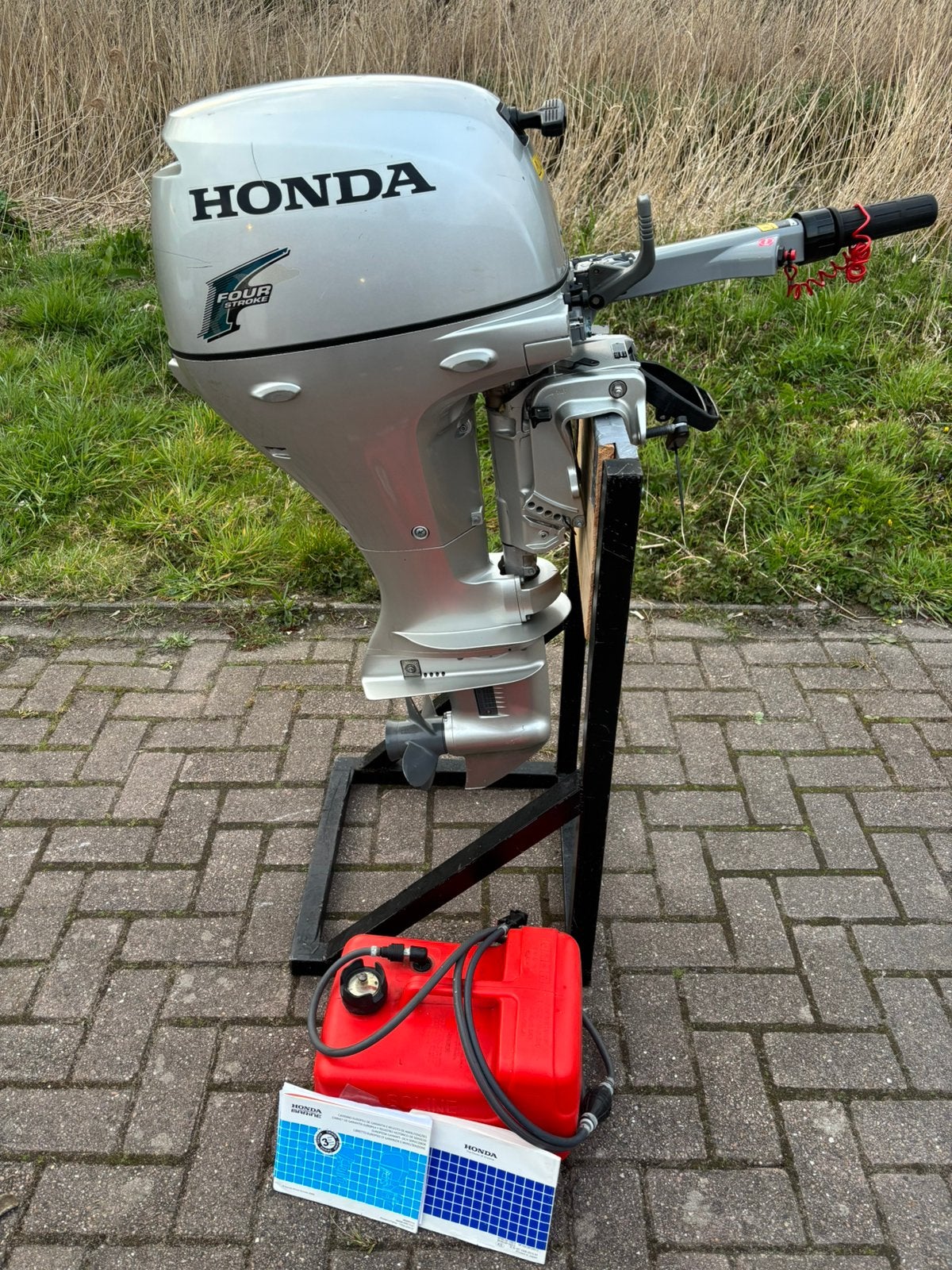 HONDA 20pk 4 takt kortstaart zeer nette staat. MEER BBM’S!, Ophalen, Zo goed als nieuw, Benzine, Met afstandsbediening