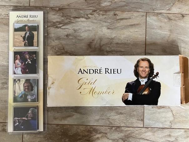 Gold member cadeau set André Rieu, Verzamelen, Ophalen of Verzenden, Nieuw, Overige typen