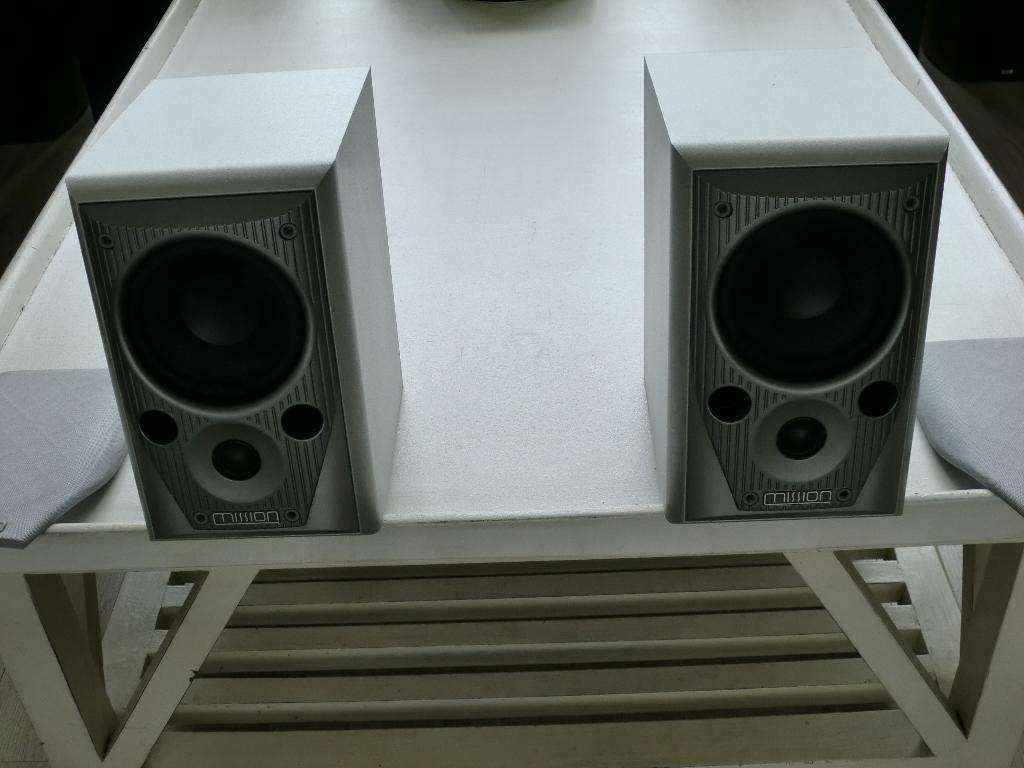 Mission M70 klein maar groots geluid te beluisteren., Ophalen of Verzenden, Zo goed als nieuw, 60 tot 120 watt, Bowers & Wilkins (B&W)