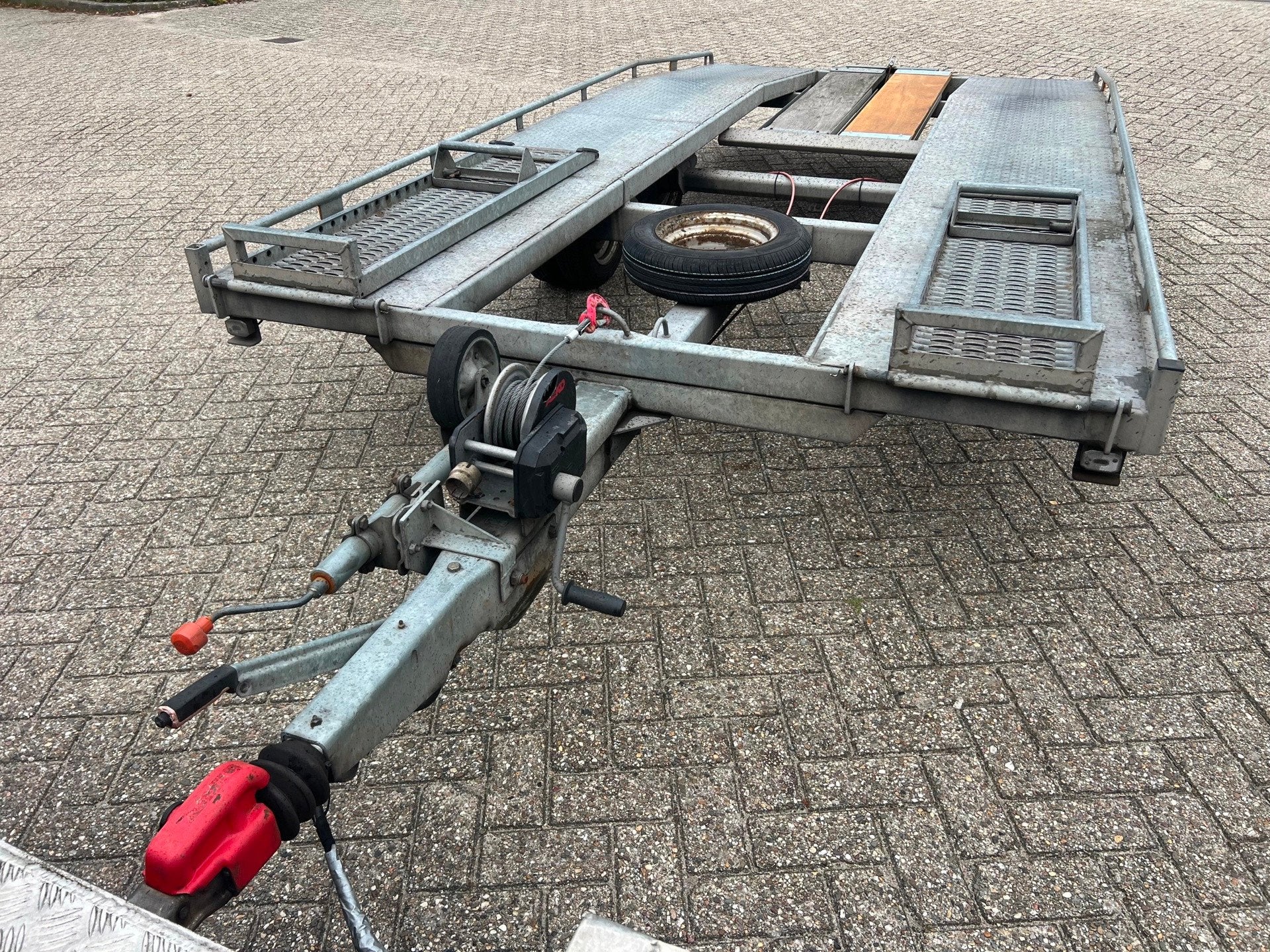 Witteveen R2430 - Aanhangwagen - Autotransport - Trailer, Gebruikt