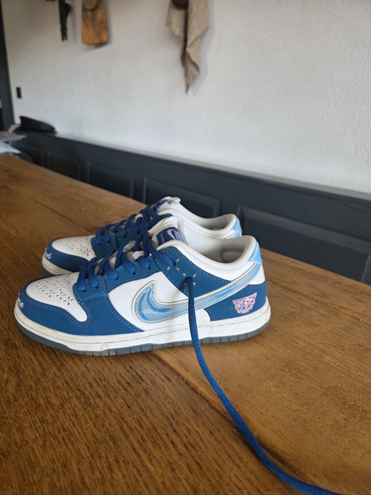 Nike SB Dunk Low 'One block at a time'' - maat 37.5 - ZGAN, Ophalen of Verzenden, Zo goed als nieuw, Jongen of Meisje