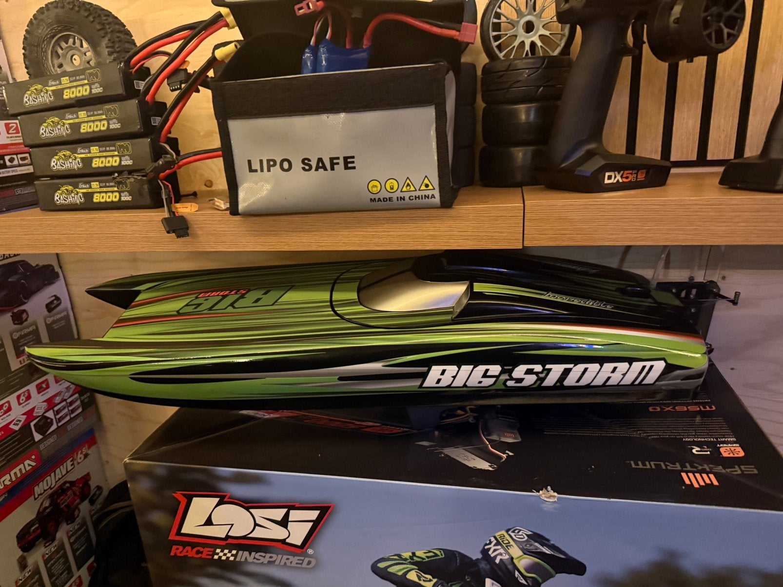 Joysway big storm, Hobby en Vrije tijd, Modelbouw | Boten en Schepen, Ophalen of Verzenden, Zo goed als nieuw