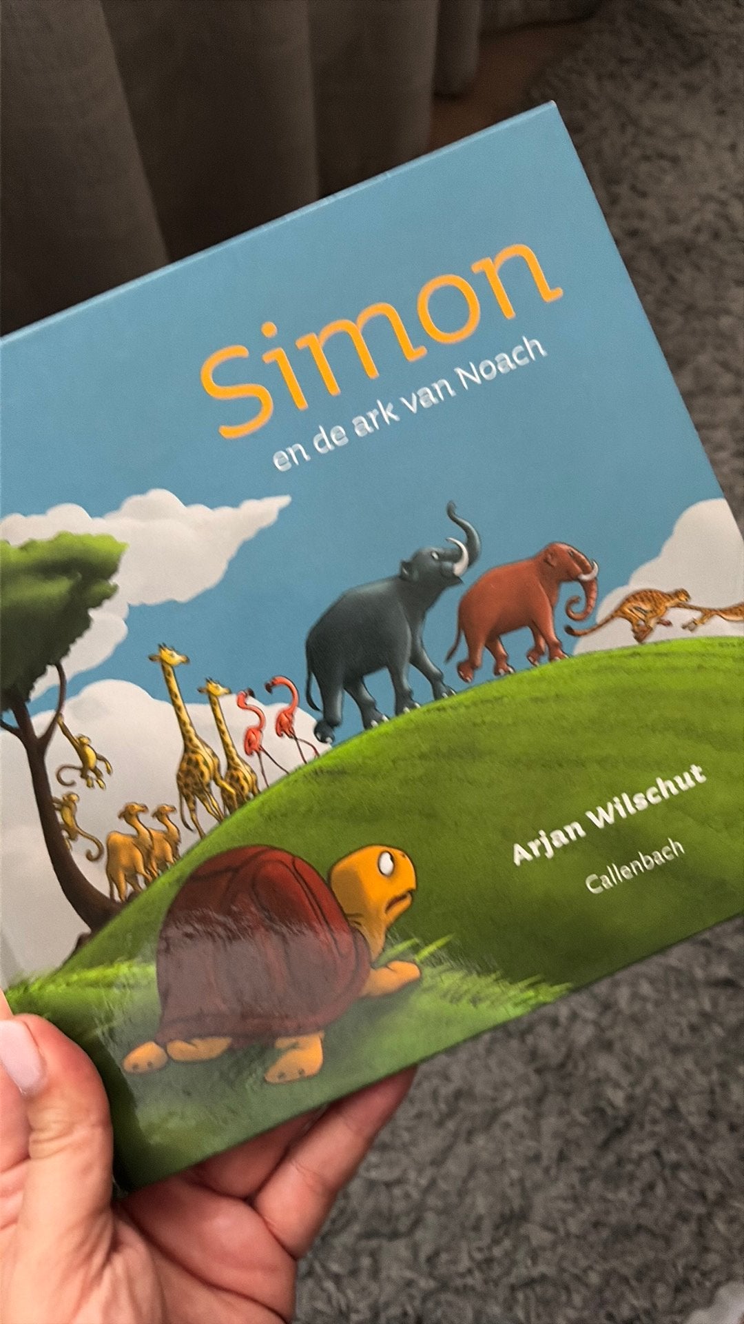 Arjan Wilschut - Simon en de ark van Noach, Ophalen of Verzenden, Zo goed als nieuw, Arjan Wilschut