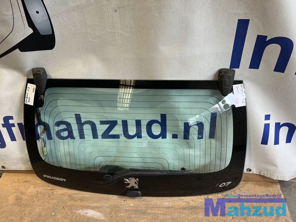 PEUGEOT 107 achterklep compleet 2005-2014, Auto-onderdelen, Carrosserie en Plaatwerk, Deur, Achter, Gebruikt, Ophalen of Verzenden