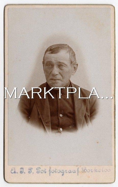CDV fotograaf A.J.P. POT Borculo / Borkeloo (zeldzaam), Gebruikt, Foto, Ophalen of Verzenden, Voor 1940