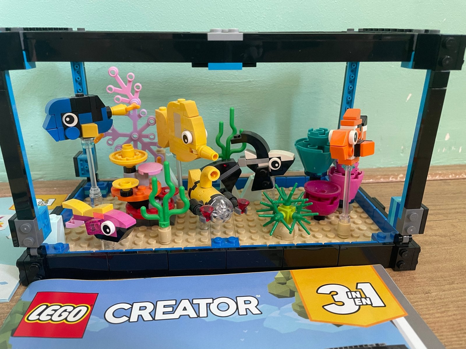 LEGO Creator 3in1 Aquarium (31122), Lego, Ophalen of Verzenden, Zo goed als nieuw, Creator