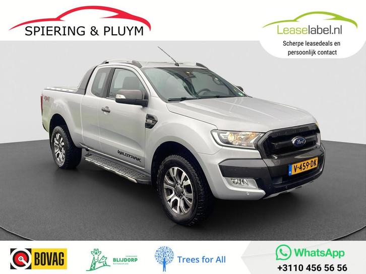 Ford Ranger 3.2 TDCi Wildtrak Supercab | Camera | lane assis, Auto's, Ford, Bedrijf, Te koop, Ranger, 4x4, ABS, Achteruitrijcamera