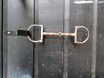 Enkel gebroken D trens 12,5cm, Dieren en Toebehoren, Ophalen of Verzenden, Zo goed als nieuw, Dressuur