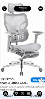 MUSSO X700 GLIDE TRACK SUPER-ERGONOMISCHE STOEL, Ophalen, Ergonomisch, Zo goed als nieuw, Grijs