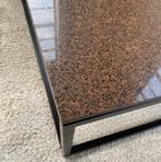 Salontafel graniet 120 x 120, Ophalen, Zo goed als nieuw, Vierkant, 100 tot 150 cm