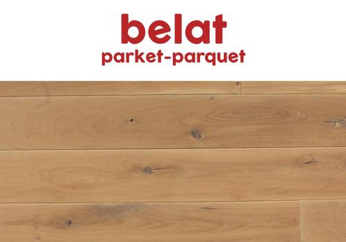 BELAT | Massieve eiken parket vanaf €49,90/m², Doe-het-zelf en Verbouw, Vloerdelen en Plavuizen, Nieuw, Parket, Hout, 150 cm of meer