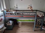 leenbakker hoogslaper 'ties' antraciet, Kinderen en Baby's, Kinderkamer | Stapelbedden en Hoogslapers, Ophalen, Gebruikt, Hoogslaper