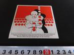 sticker strip pierrot behang koninklijke brink/molyn bv, Ophalen, Zo goed als nieuw, Bedrijf of Vereniging