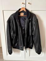Vintage 90s hard rock cafe lederen jas, Verzenden, Zo goed als nieuw, Maat 56/58 (XL), Zwart