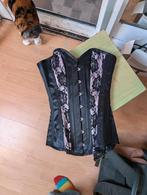 Korset zwart/ roze maat 20 (taille 60-65), Victorian dejavu, Ophalen of Verzenden, Roze, Body of Korset