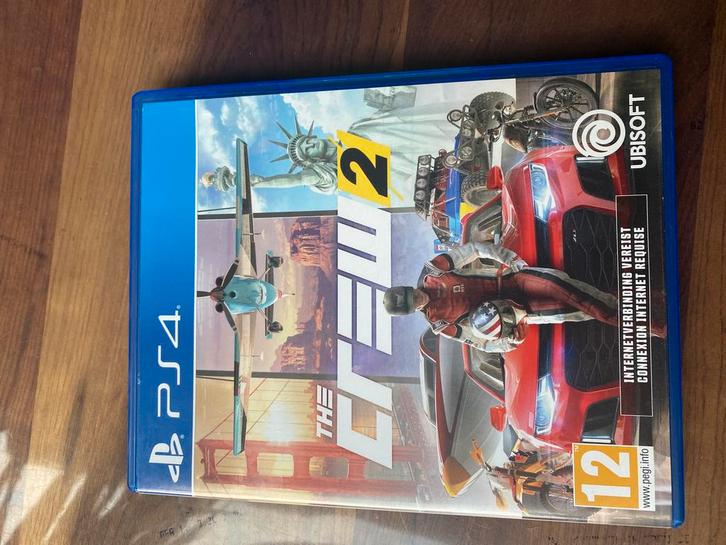 The Crew 2 (PS4), Spelcomputers en Games, Games | Sony PlayStation 4, Zo goed als nieuw, Racen en Vliegen, 1 speler, Vanaf 12 jaar