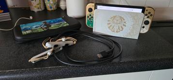 Nintendo Switch OLED Zelda + Mario 3D Bowser's Fury beschikbaar voor biedingen