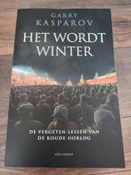 Garry Kasparov - Het wordt winter, Boeken, Garry Kasparov, Ophalen of Verzenden, Zo goed als nieuw