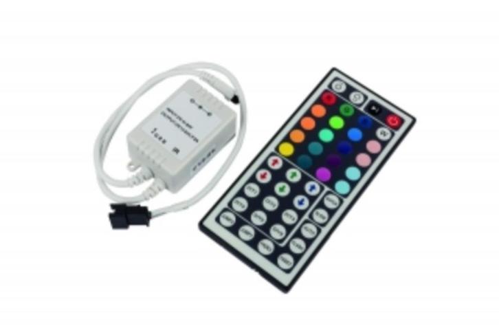 RGB LED STRIP CONTROLLER 44-KNOPS, Hobby en Vrije tijd, Elektronica-componenten, Nieuw, Ophalen of Verzenden