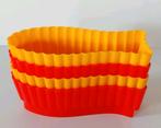 4 DR.OETKER PUDDINGVORMPJES VISSEN-VISJE-VIS-ROOD/GEEL, Verzenden, Huis en Inrichting