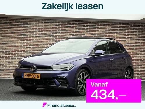 Volkswagen Polo 1.0 TSI R-Line Virtual Panorama Camera Autom, Auto's, Volkswagen, Bedrijf, Lease, Financial lease, Polo, ABS, Achteruitrijcamera