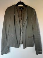 Kort jasje h&m maat 36 leger groen, Kleding | Dames, Ophalen of Verzenden, Zo goed als nieuw, Maat 36 (S), Groen