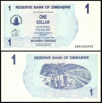 Zimbabwe 2006/2008, 24 opvolgende bankbiljetten (UNC) beschikbaar voor biedingen