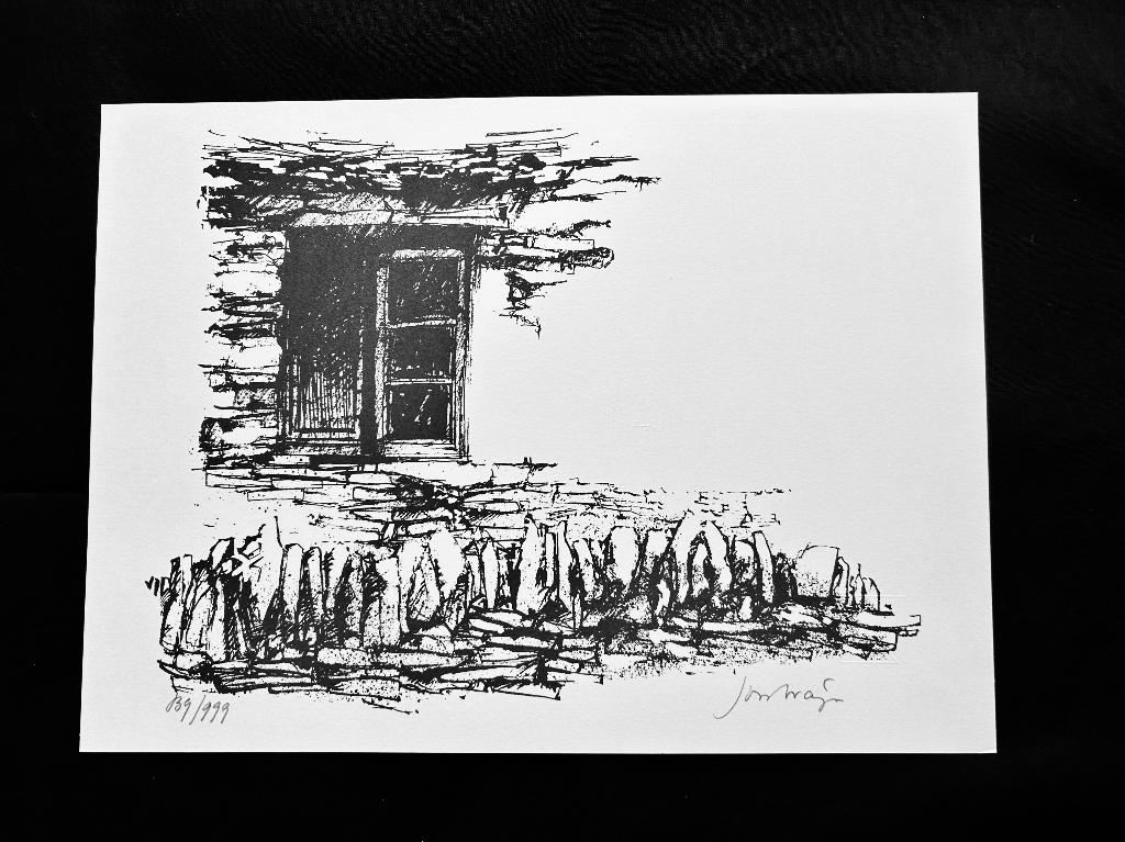 Zeefdruk Joost van Ingen, Verzenden