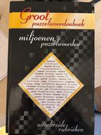 Groot Puzzelwoordenboek - Miljoenen Puzzelwoorden, Boeken, Woordenboeken, Ophalen of Verzenden, Zo goed als nieuw, Overige uitgevers