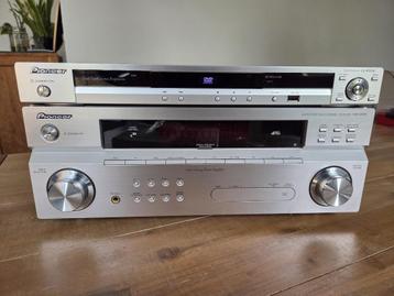 Pioneer receiver VSX-918V-S + DVD speler DV-610AV beschikbaar voor biedingen