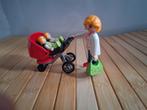 Playmobil 5573 - Moeder met Tweeling, Ophalen, Zo goed als nieuw, Complete set