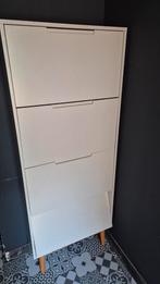 Schoenenkast - Wit - Smal Model schoenen kast, Ophalen, Gebruikt, Modern