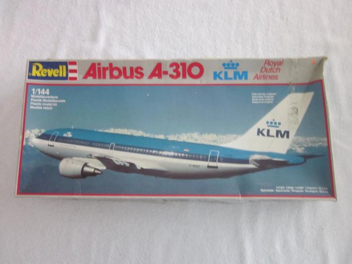 Revell Airbus A-310 KLM schaal 1:144 ongebouwd., Hobby en Vrije tijd, Modelbouw | Vliegtuigen en Helikopters, Zo goed als nieuw