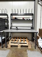 Manutan packing table, Huis en Inrichting, Bureaustoelen, Ophalen, Zo goed als nieuw, Grijs, Balstoel