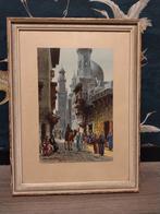 Aquarel Demetrios Vassiliou, Antiek en Kunst, Ophalen of Verzenden