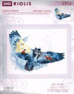 Cado  riolis borduurpakket  in the night forest  1954, Ophalen of Verzenden, Nieuw, Handborduren, Borduurpakket