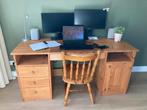 Mooi Grenen bureau 160x60 cm, Huis en Inrichting, Ophalen, Gebruikt, Bureau