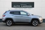 Jeep Compass 1.4 170PK 4WD Automaat Carplay zeer luxe !, Automaat, 15 km/l, Gebruikt, Zwart