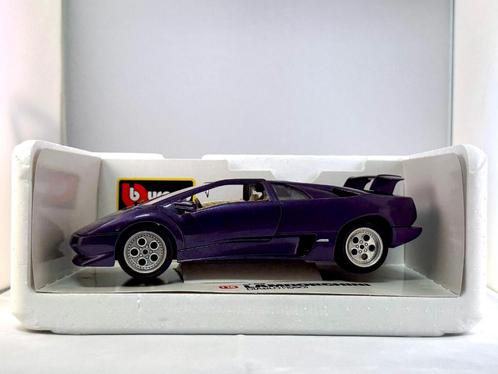 Bburago 1:18 Lamborghini Diablo in originele doos, Hobby en Vrije tijd, Modelauto's | 1:18, Zo goed als nieuw, Auto, Bburago, Ophalen of Verzenden