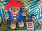 Paddington. 3 beren, kaartjes, mobile en borduurwerkje., Verzamelen, Beren en Cherished Teddies, Ophalen of Verzenden, Zo goed als nieuw
