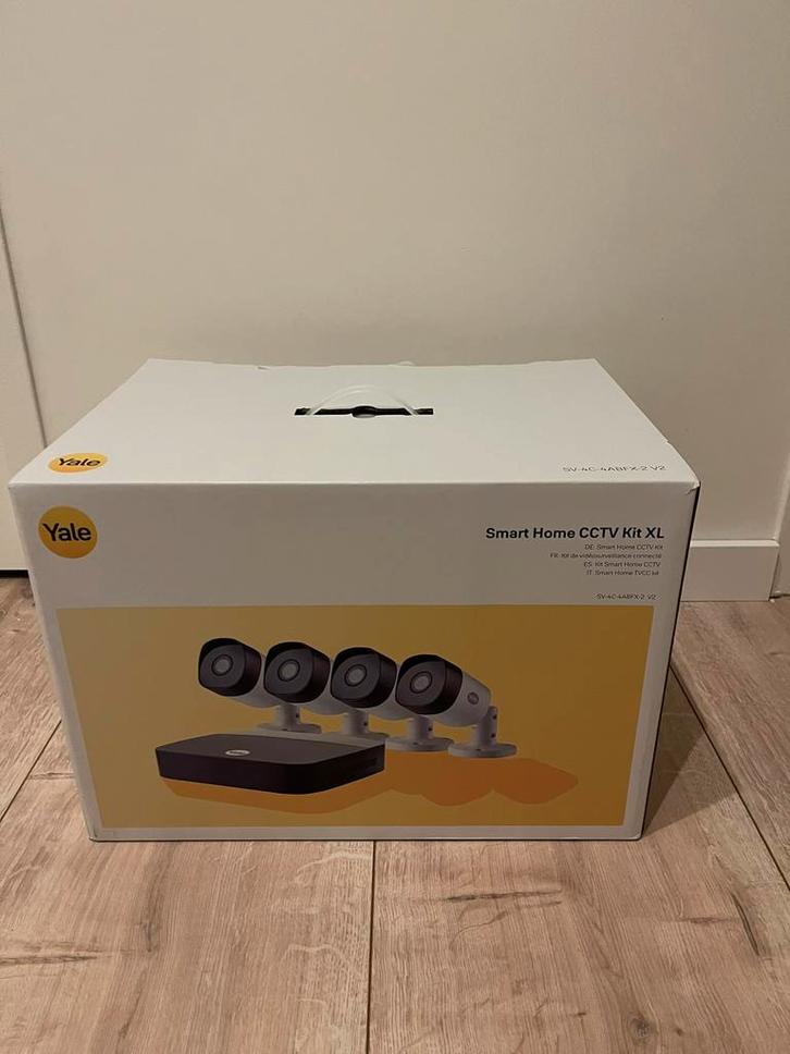 Yale videocamera systeem 4 camera’s nieuw, Audio, Tv en Foto, Videobewaking, Nieuw, Ophalen of Verzenden