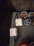 Beyblade x en beyblade burst goed kwaliteit 4 launchers, Ophalen of Verzenden, Zo goed als nieuw