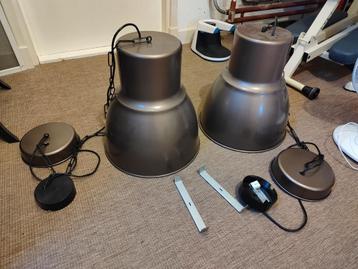 Twee IKEA Hektar lampen diameter 38 cm beschikbaar voor biedingen