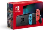Nintendo Switch Console - Blauw/Rood, Contact@nintendo.nl, Met 2 controllers, Ophalen of Verzenden, Zo goed als nieuw