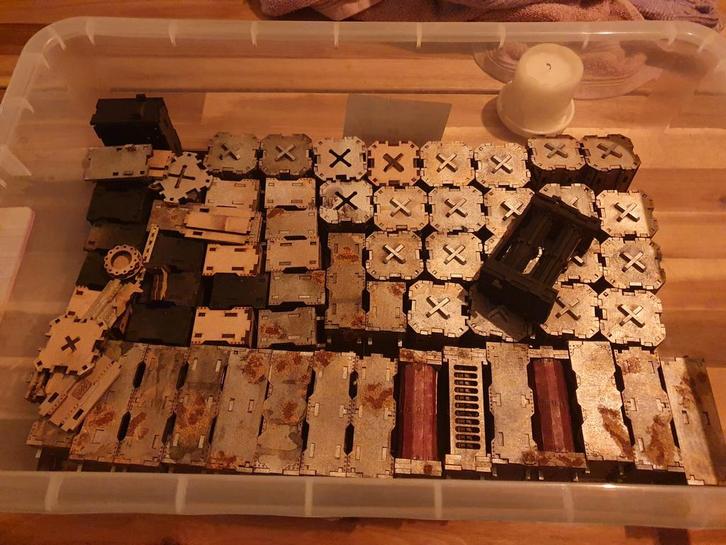 Necromunda Kill Team Zone Mortalis MDF Terrein, Hobby en Vrije tijd, Wargaming, Ophalen of Verzenden