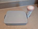 Mepal broodtrommel large en drinkbeker, Huis en Inrichting, Keuken | Tupperware, Ophalen of Verzenden, Gebruikt