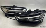 AUDI A6 4G C7 FACELIFT FULL LED KOPLAMPEN COMPLEET ORIGINEEL, Gebruikt, -, -, -