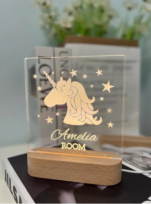Led lampen (5stuks) met plexiglas - graveren - laseren, Hobby en Vrije tijd, Overige Hobby en Vrije tijd, Nieuw, Ophalen of Verzenden