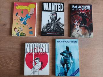 Diversen comics (o.a. Mass Effect, Wanted, Beavis and Butthe