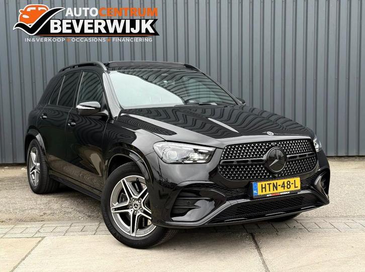 Mercedes-Benz GLE400e 4MATIC 381pk 9G-TRONIC 2024 Zwart Vol, Auto's, Mercedes-Benz, Bedrijf, GLE, 360° camera, 4x4, ABS, Achteruitrijcamera
